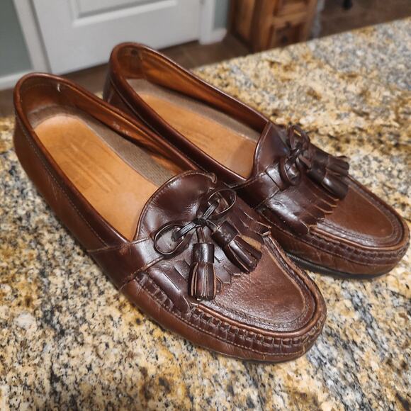 Johnson and Murphy Genuine Deerskin Men\'s Loafers Size 9M main image 13